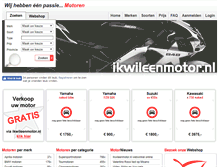 Tablet Screenshot of ikwileenmotor.nl